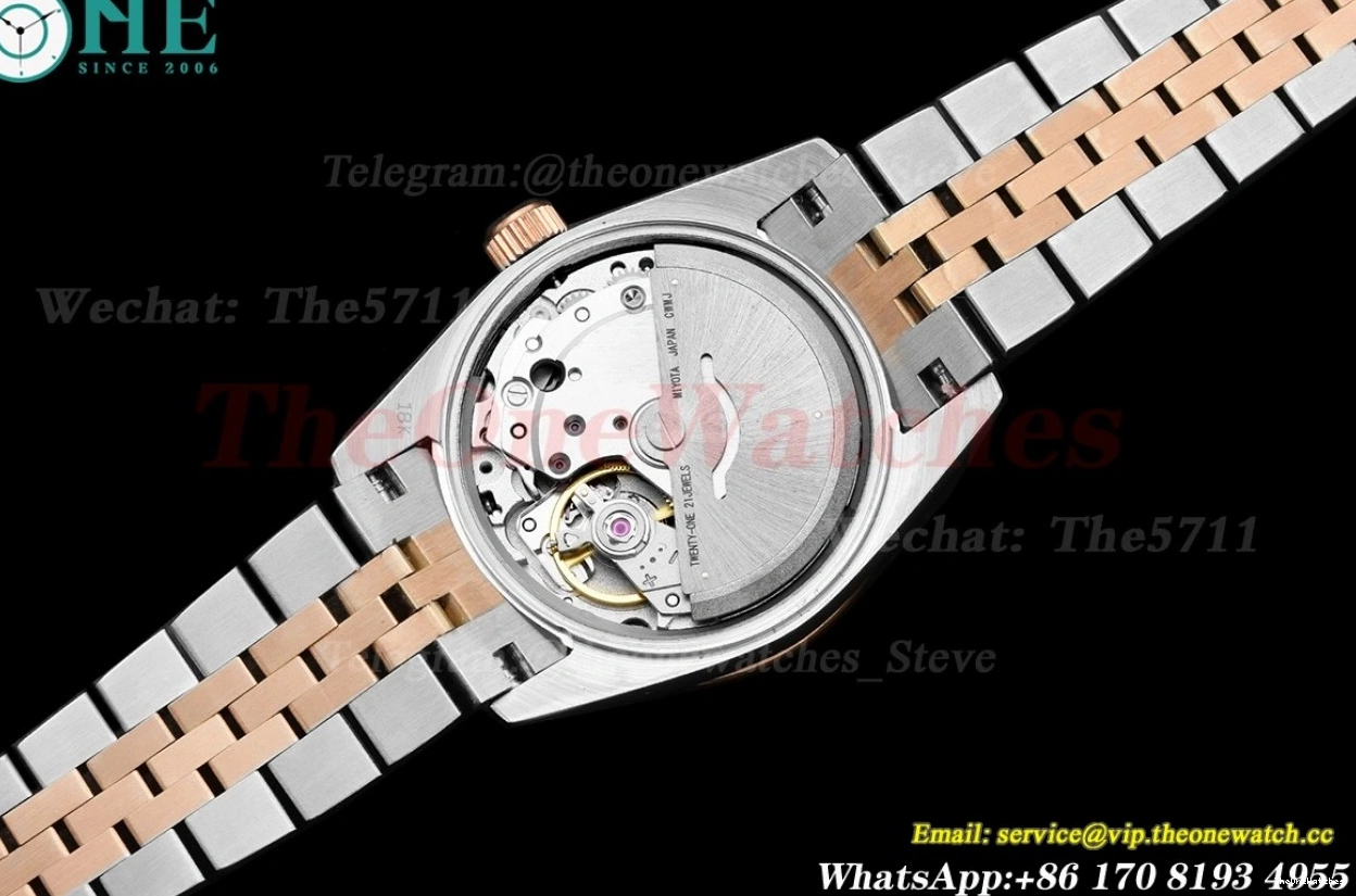 28mm SS RG Datejust MY8215 GDF Rmn Grey 0511